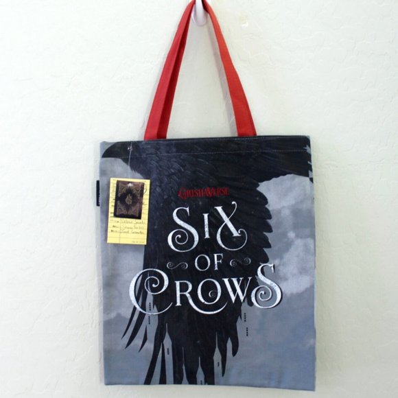 Out Of Print Six Of Crows Canvas Tote Bag - Picture 1 of 4